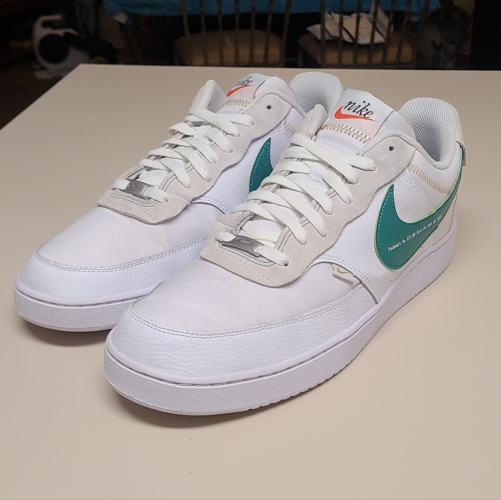 Nike Court Vision First Use Premium low top casual sneakers size 13